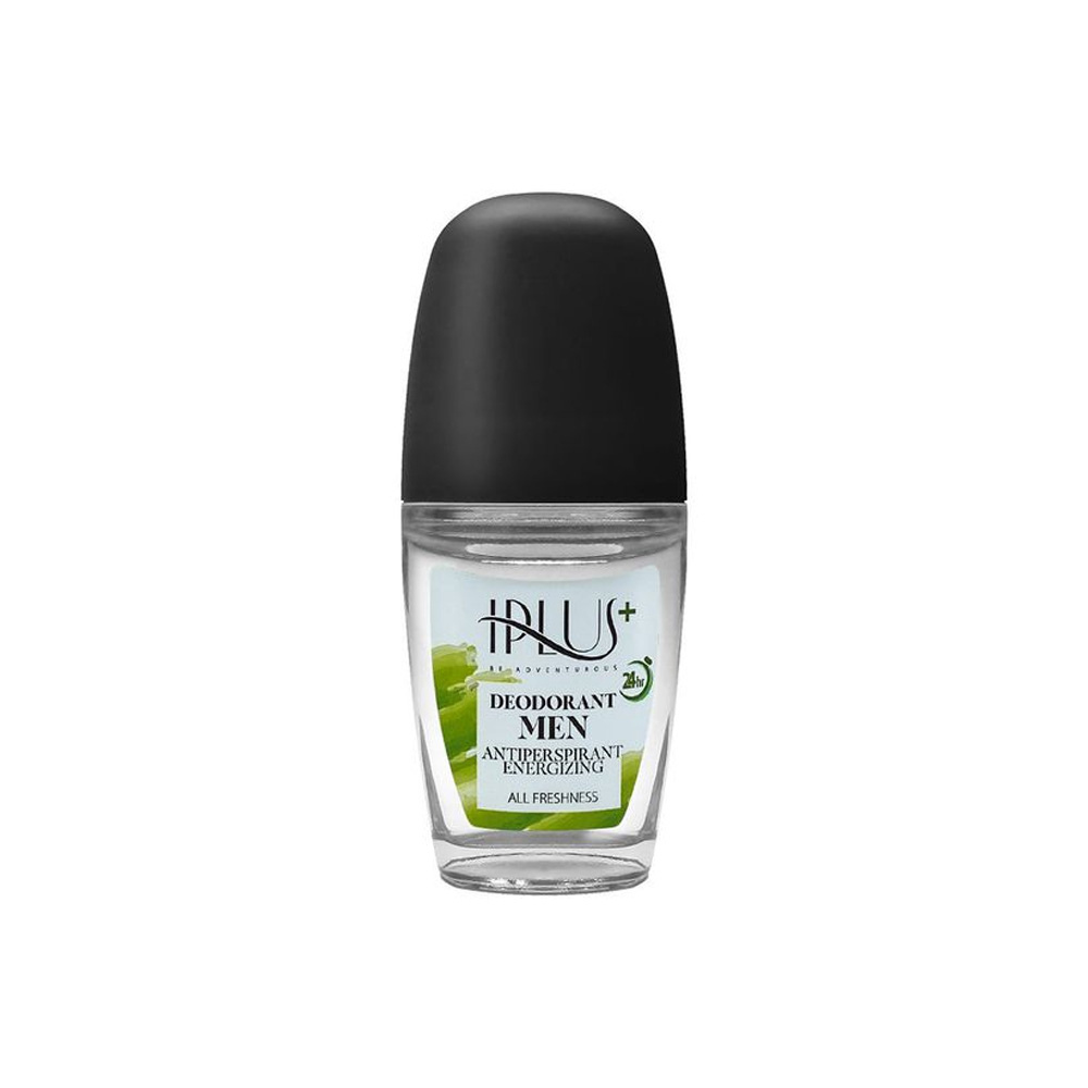 Iplus Deodorant Energizing Men تصویر رول ضد تعریق مردانه انرژی بخش آی پلاس 50 گرم